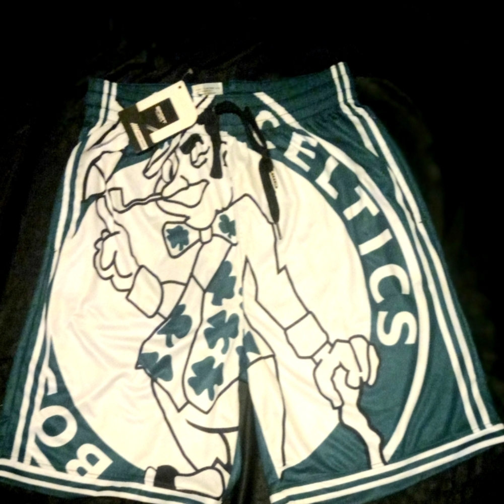 NWT Celtics basketball shorts